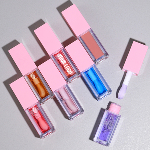 Nhà Máy logo của bạn chất lượng cao Lip <span class=keywords><strong>Gloss</strong></span> sắc tố không thấm nước bán buôn biểu tượng tùy chỉnh tàn ác miễn phí ánh sáng lung linh rõ ràng nhãn hiệu riêng - Product Image 6