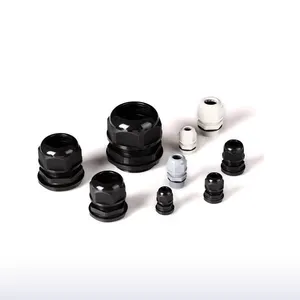 WZUMER Nylon Male Threaded PG9L M16 Types Picture 4-7mm Plastic Cable Gland Connector Waterproof M16x1.5 Thicker