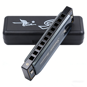 Armonica Blues a 10 Fori in Do Maggiore, Strumento Musicale all'Ingrosso - Product Image 2