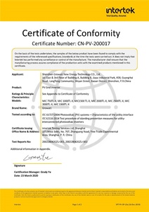 <span class=keywords><strong>Growatt</strong></span>-<span class=keywords><strong>Inversor</strong></span> de red Solar SL148 Mic, 1500-Tl-X, <span class=keywords><strong>Inversor</strong></span> de red Solar - Product Image 6