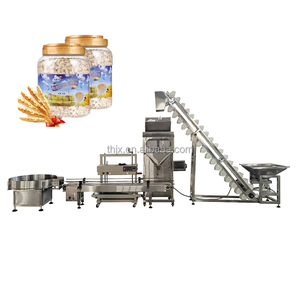 Machine de pesage et de remplissage vibratoire semi-automatique à 4 lignes pour granulés d'acide citrique 500g <span class=keywords><strong>1kg</strong></span> 2kg - Product Image 3