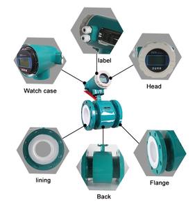 電磁流量計 ステンレス製水測定器 高精度 (+/-0.2%) RS-485通信 AC/DC/バッテリー - Product Image 5