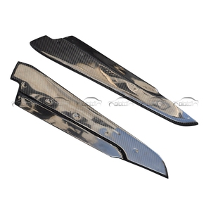 Fibra di carbonio <span class=keywords><strong>E</strong></span> stile paraurti posteriore labbro laterale bilanciere alette Splitter per BMW serie 3 E92 E93 M3 2007-2012 - Product Image 4