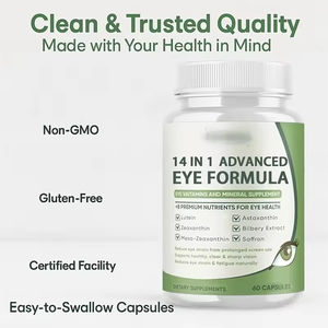 Complément alimentaire pour la santé des yeux 14 en 1 EYE FORMULA, capsules d'ester de lutéine de bleuet, pour adultes, soulage la fatigue oculaire - Product Image 3