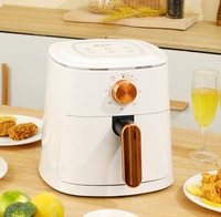 4L Mécanique Multifonctionnel Automatique Sans Fumée Ménage Numérique Nouvelle Friteuse À Air Machine
