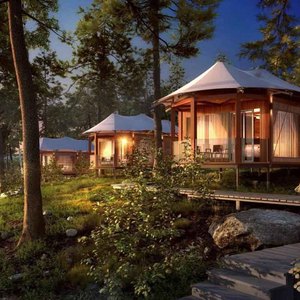 Casas de madera, casas en el árbol, cabañas de diseño rústico para alojamiento en hoteles - Product Image 1