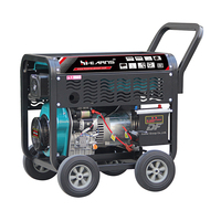 Hi-earns 18PS 10kW Offener Rahmen Generator Diesel Einzylinder-Motor