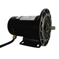 Nouveau 200W/1500rpm 24 Volt DC Mini Lift PMDC Moteur brossé avec moteurs vibrants à montage sur pied de frein du marché