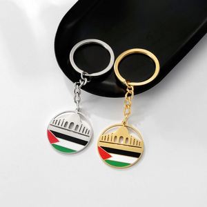 Llavero Metálico de Alta Calidad con Mapa de Palestina, Llavero con Bandera de Palestina y Puño, Venta al por Mayor de Fábrica - Product Image 6