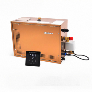 Générateur de vapeur de sauna 18 kW stable avec auto-drainage, contrôle intelligent, machine de bain de vapeur électrique pour spa à domicile, hammam, cabine de vapeur - Product Image 1