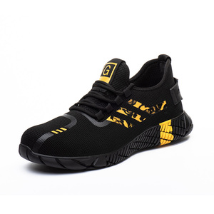 Zapatillas de <span class=keywords><strong>Seguridad</strong></span> Industriales para Hombre, Transpirables, Ligeras, con Puntera de Acero, Plantilla de Goma/EVA, para Trabajo en Invierno, Transpirables y Cómodas - Product Image 1