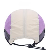 Casquette de baseball unisexe en nylon souple à visière incurvée, séchage rapide, 5 panneaux, sportive, imperméable, protection solaire, surf, course à pied, randonnée