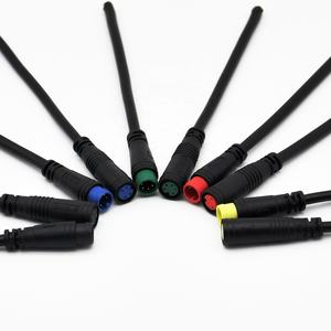 M8 connecteur étanche Scooter <span class=keywords><strong>Hoverboard</strong></span> Signal faisceau de câblage capteur de Transmission de données adaptateur de contrôleur de Terminal - Product Image 2