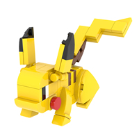 Kits de Ladrillos MOC de Creatividad de Películas de Anime, Contenedor de Ladrillos DIY, Juguetes de Bloques de Construcción para Niños MOC1781