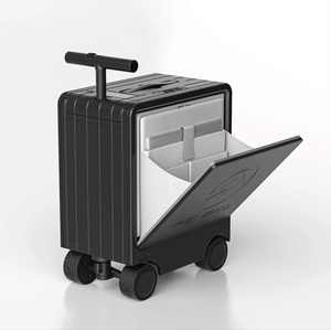 FEVERA Equipaje Montar en Scooter Maleta para adultos Avión Aprobado Premium Carry On Smart Travel Bag - Product Image 4