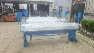 Wadley Manual Metal Stainless Steel Aluminum Plate <b>Sheet</b> Edge Folding Bending Machine 0.3-1.5mm Thickness 2500mm Length - Product Image 5