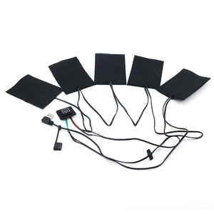 WOBO Lámina de Grafeno de Tres Piezas de Alta Eficiencia Energética 5V 5W 35-55°C para Rehabilitación Deportiva - Product Image 3