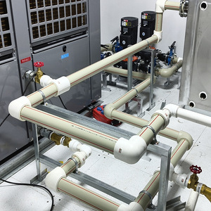 Chauffe-eau à pompe à chaleur R-410A 380V en métal, économie d'énergie pour le traitement de surface des semi-conducteurs - Product Image 2