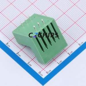 KF2EDGVTM-3.5-2*3P Plug-in Terminal Block Through hole,P=3.5mm Connector Board-to-Board / Socket Closed Screw Fixing 2x3P 3.5mm - Product Image 2