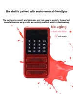 Mini radio FM portable pour lecteur MP3 de poche, enregistreur vocal, carte SD, batterie rechargeable, lampe torche LED
