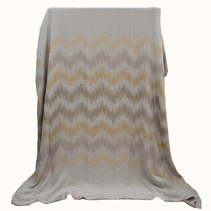 Vente en gros de couverture en gaze ultra douce orange brûlée vintage lavable de luxe personnalisé jeté de lit <span class=keywords><strong>clémentine</strong></span> - Product Image 2