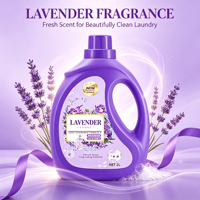 Lessive parfumée à la lavande 2kg pour usage domestique, longue durée, protection des couleurs, soin des mains - Fabricant du Shandong, vente en gros en vrac