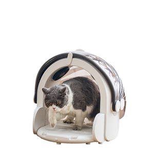 Boîte de séchage pliable pour animaux de compagnie, séchoir pour chat, séchoir pour petit chien, boîte de séchage intelligente pour animaux de compagnie à domicile - Product Image 1