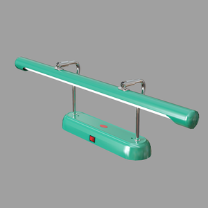 Đèn huỳnh quang để bàn màu xanh đậm 18W Chất liệu PP cho phòng thí nghiệm trường học Đèn bàn thí nghiệm sinh học - Product Image 2