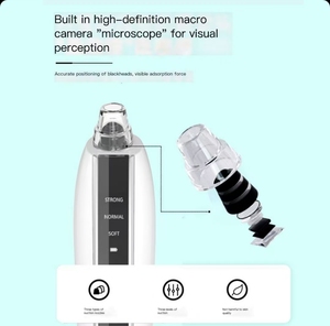 Cámara Visual Recargable con Succión, Limpiador Facial Eléctrico de Poros, Acné y Puntos Negros, Eliminador de Impurezas Profundas - Product Image 3