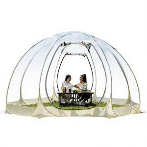 Tente de <span class=keywords><strong>camping</strong></span> sphérique transparente en maille à bulles de sport en PVC quatre saisons, imperméable, coupe-vent, portable, ciel étoilé en plein air - Product Image 5