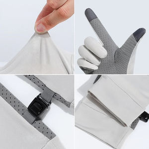 Gants de sport respirants personnalisés pour hommes et femmes, avec protection solaire, compatibles écran tactile et sécurité des doigts entiers pour le cyclisme - Product Image 5