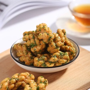 Snacks de blé séché, torsades chinoises frites aromatisées, pâtisserie salée torsadée pour la vente en gros aux usines - Product Image 2