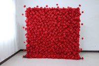Arche de toile de fond carrée moderne en soie artificielle pour décorations intérieures de fêtes, anniversaires, Saint-Valentin et remises de diplômes
