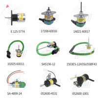 16851-60014 052600-4531 1685160014 0526004531 Vanne solénoïde d'arrêt de haute qualité pour excavatrice Kubota Denso B7410D BX1500D BX1800D