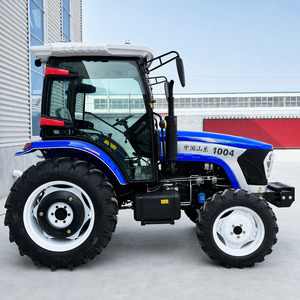 Trattore Agricolo a Ruote 80HP 100HP 4x4 Approvato CE COC Direttamente dalla Fabbrica con Gancio di Traino per <span class=keywords><strong>Rimorchio</strong></span> - Product Image 5