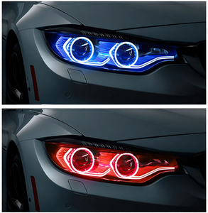 Nueva Luz Decorativa LED 5D con Ojo <span class=keywords><strong>de</strong></span> Ángel, Controlada por Aplicación, para Faros Delanteros <span class=keywords><strong>de</strong></span> Coche y Motocicleta - Product Image 3