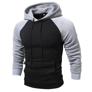 Nouveauté : sweat-shirts à capuche en coton pour homme, couleur unie, basiques, coton mélangé, taille et logo personnalisables, service OEM, sweat-shirts pour homme - Product Image 1