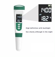 Prix usine écran numérique affichage 5 en 1 mètre Ph/Tds/Ec/sel/température testeur pour poissons d'ornement et plantes aquatiques qualité de l'eau