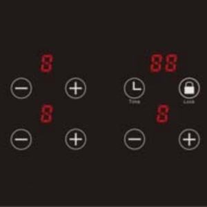 Appareil électroménager, plaque de cuisson hybride 3 brûleurs et cuisinière à induction infrarouge intégrée - Product Image 4