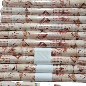 Nappe en plastique imperméable <span class=keywords><strong>toile</strong></span> <span class=keywords><strong>cirée</strong></span> de <span class=keywords><strong>table</strong></span> en vinyle vente en gros - Product Image 4