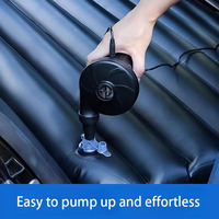 Pompe à air électrique à grand volume 110V AC/12V DC, pompe de gonflage universelle bidirectionnelle pour matelas pneumatique portable, pour piscine gonflable