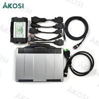 Portátil CF53 listo para usar + herramienta de diagnóstico Pentavodia 5 con software Vodia5 para diagnóstico industrial de motores marinos