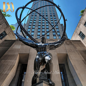 Escultura Personalizada, Escultura <span class=keywords><strong>de</strong></span> Tamaño Real, <span class=keywords><strong>Estatua</strong></span> <span class=keywords><strong>de</strong></span> <span class=keywords><strong>Atlas</strong></span> <span class=keywords><strong>de</strong></span> Bronce - Product Image 1