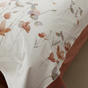 Hot bán Reversible in AB Side tấm phẳng Duvet cover Set 100% cotton bộ đồ giường đặt - Product Image 4