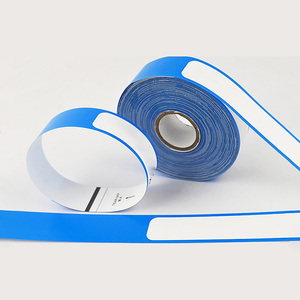 Pulsera de Vinilo Impermeable de Un Solo Uso, Diseño en Blanco para Impresión Térmica, Personalizable para Hoteles, Promociones, Festivales, Identificación de Eventos - Product Image 2