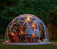 Tente de triage hospitalière gonflable Yurt, abri temporaire gonflable commercial