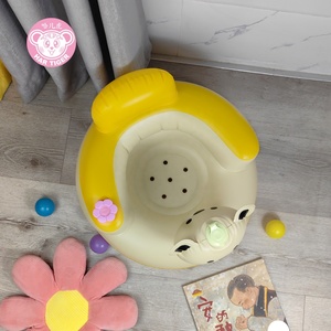Factory Wholesale Cheap Hot Sale Good Quality Inflatable Baby Sofa Portable Baby Dinner <b>Table</b> Gaming Chair Home Theatre System - Product Image 5