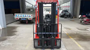 1.5t 1500kg küçük dönüş yarıçapı 3 tekerlekler dar koridor küçük boy mini tam elektrikli forklift fiyat