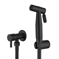Douchette WC murale moderne autonettoyante en acier inoxydable pour usage agricole, facile à installer