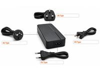 Chargeur rapide 42V 4A avec connecteur magnétique Rosenberger pour vélo électrique Rotwild ZEG BMZ Derby CE FCC